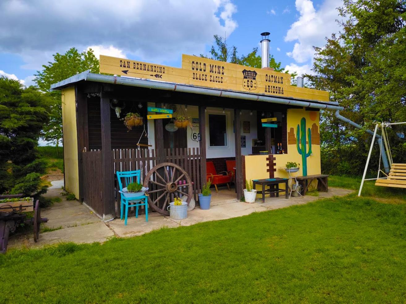 Ranch 66 - Zlatokopecka Chata Arizona Tršice Exteriör bild